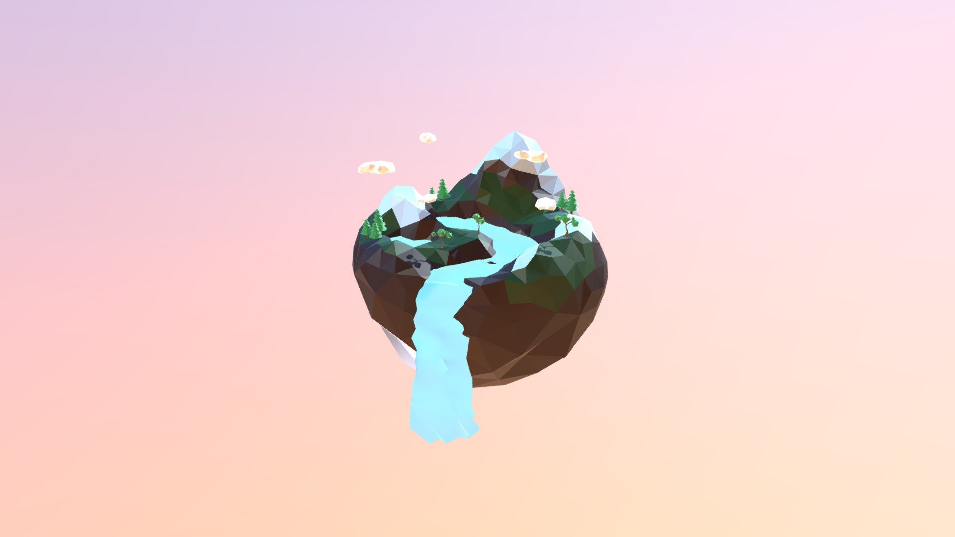 Low Poly Island