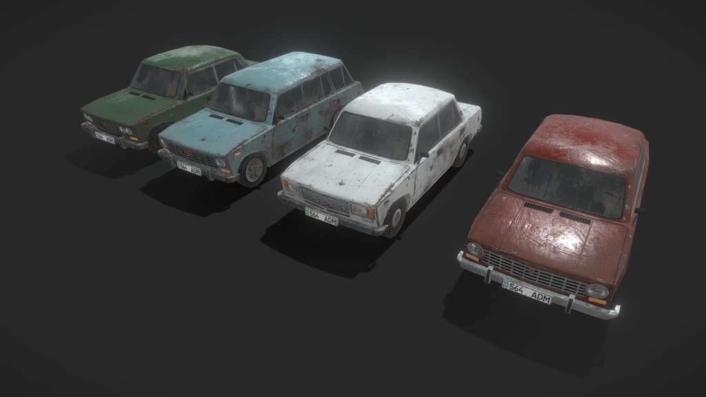Zhiguli Soviet Cars