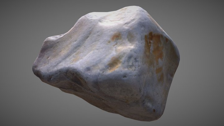 Lowpoly rock - 07