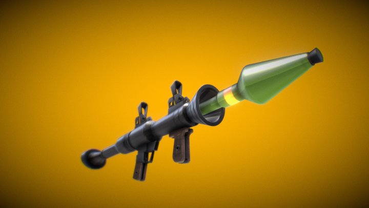 gun RPG-7 Fortnite 3D Model