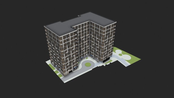 Apartments "PLAY" (Model AGR) 3D Model