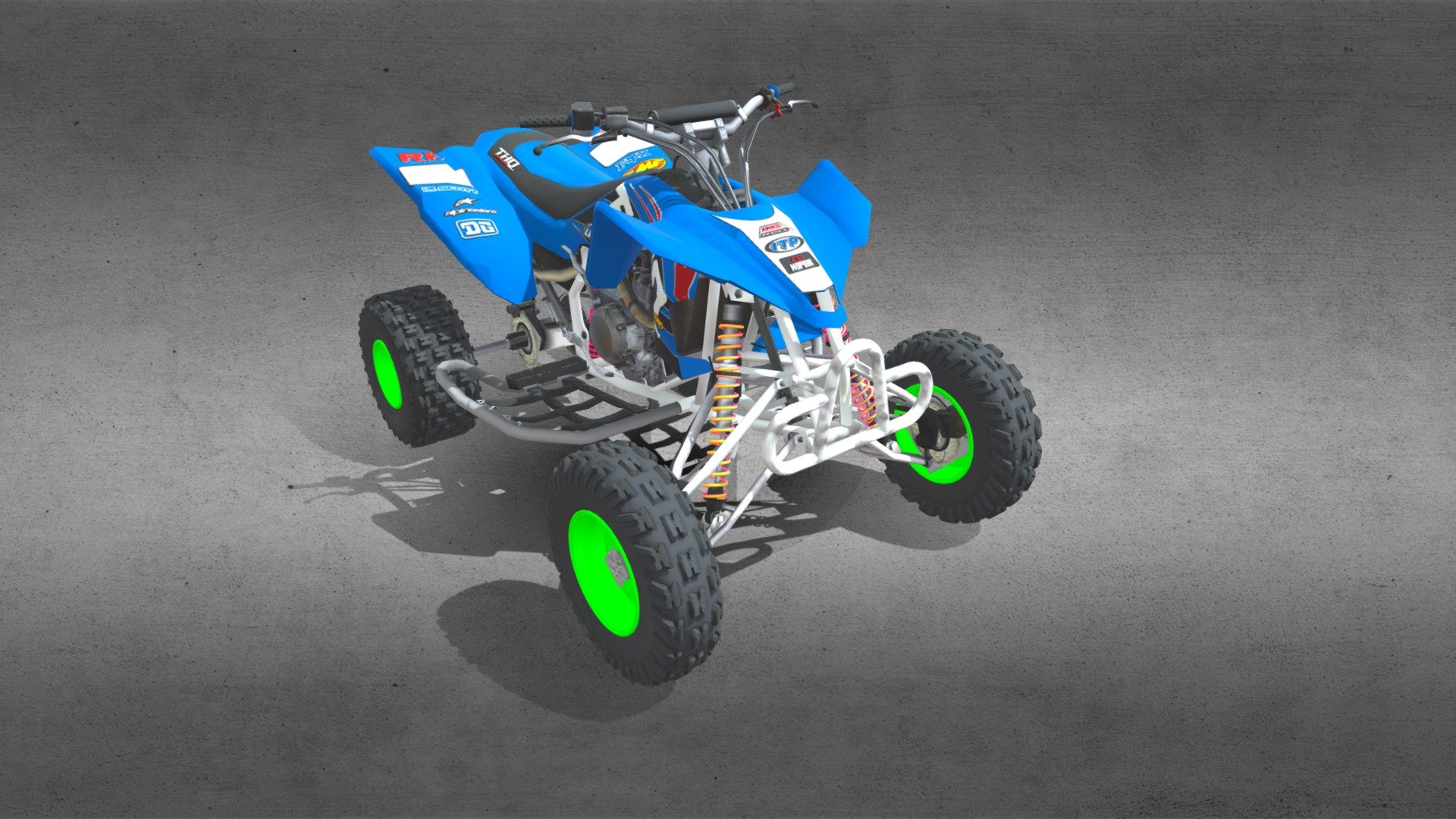 KTM 450 - 3D model by deklox [7c42289] - Sketchfab