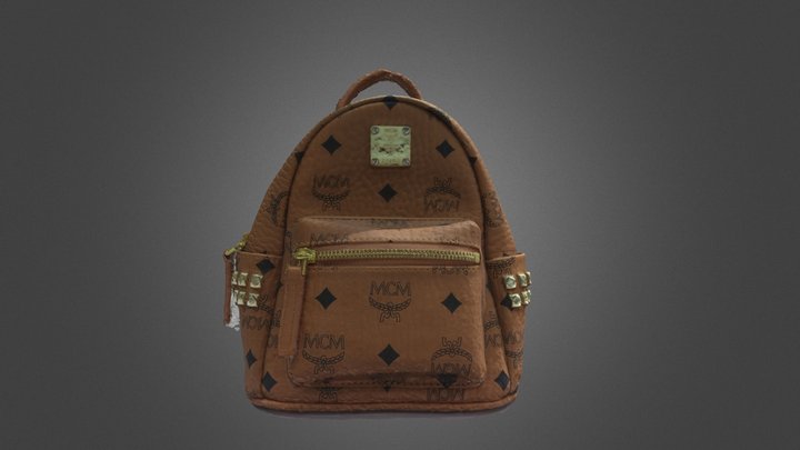 Small Backpack 3D Model
