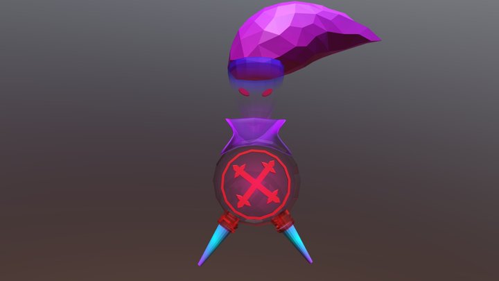 Mara LOWPOLY character 3D Model