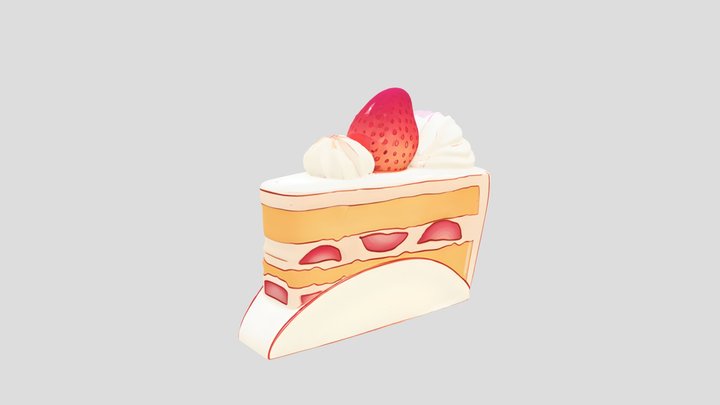 Cake anime model 1