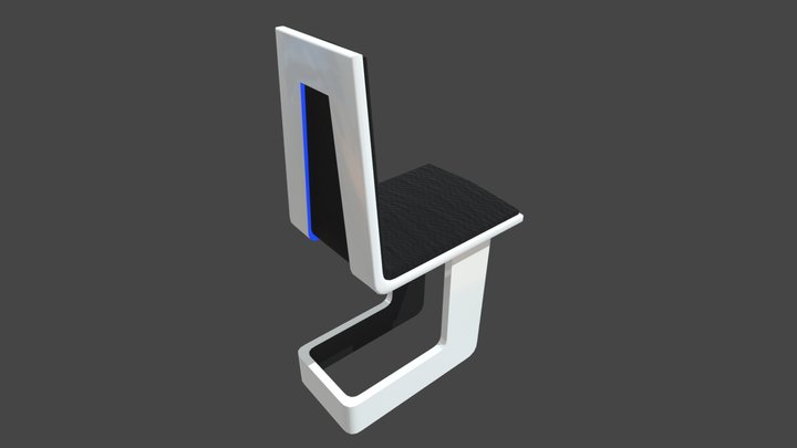 Sci-Fi Chair 3D Model