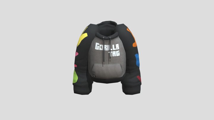 Gorilla Tag Hoodie 3D Model