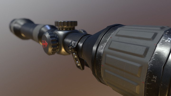Mephisto Scope - Mutant chronicles 3D Model