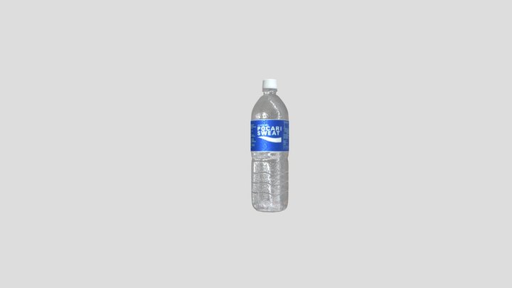 Pocari Sweat Bottle - ポカリ・スエット 3D Model