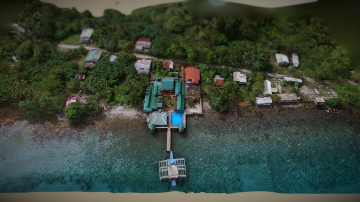 LEY, Aerial Survey, Mari Pipi Island Resort 3D Model