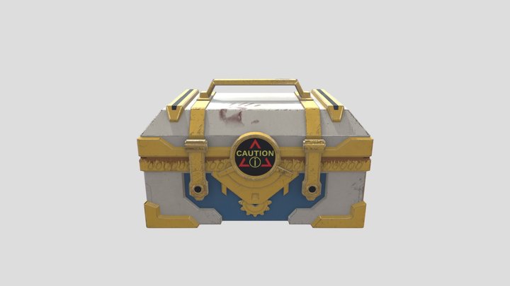 Sci-Fi Chest Project 3D Model