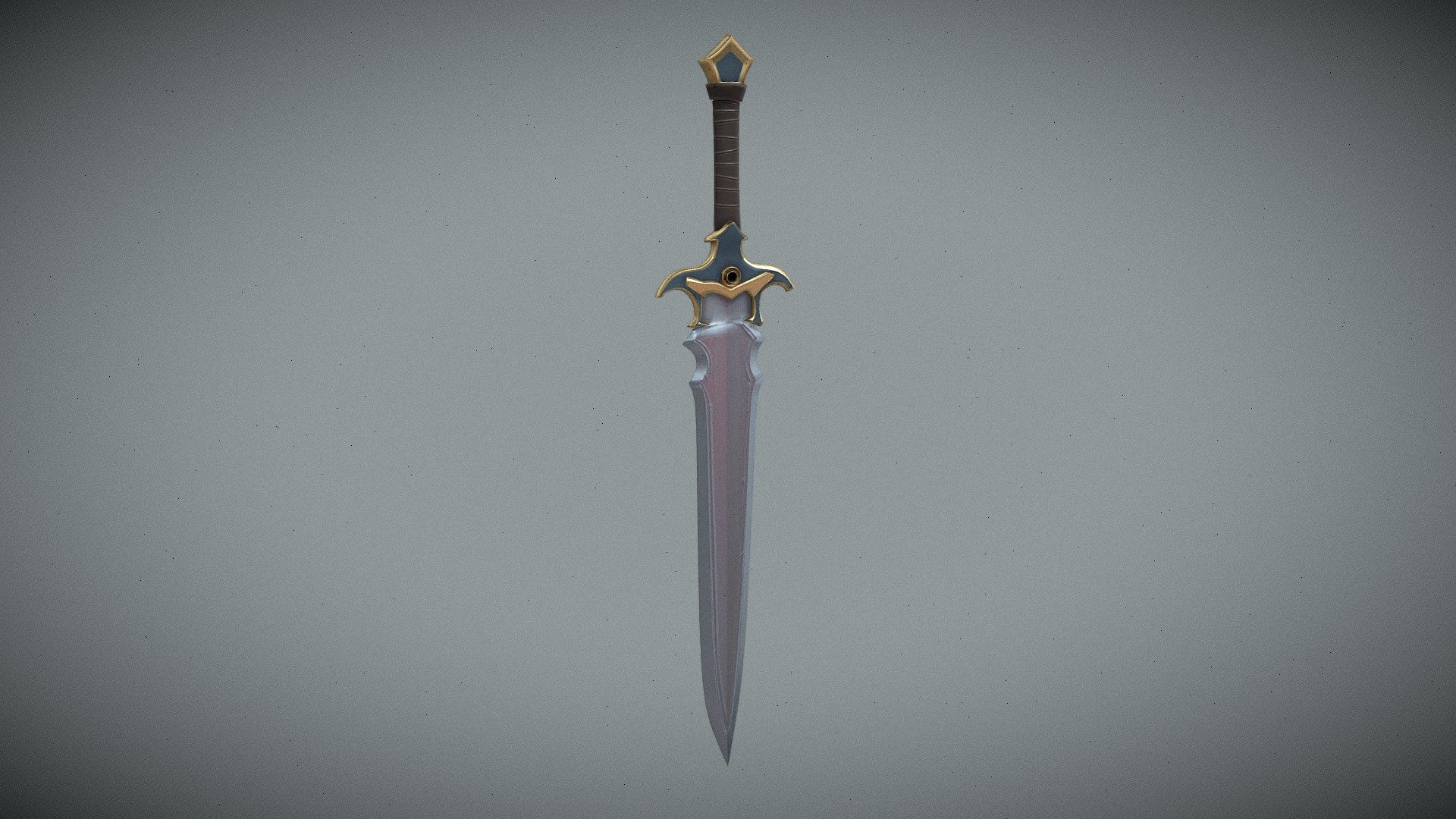Low poly sword - Download Free 3D model by MB 3D (@baccouchemohamed ...