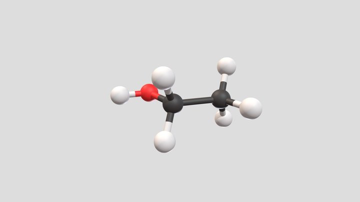 ETHANOL 3D Model