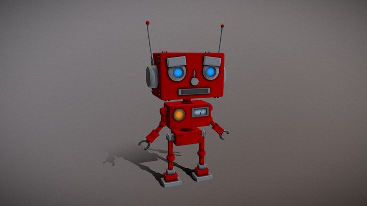 Toy Robot – Free 3D Model STL