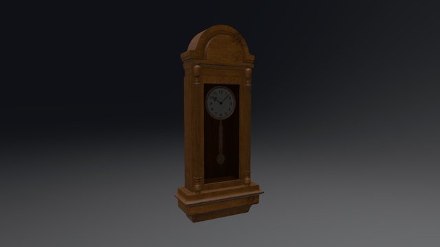 The clock 3D Model