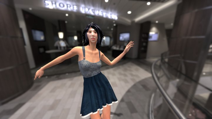 Ummy-08-2-Dance 3D Model