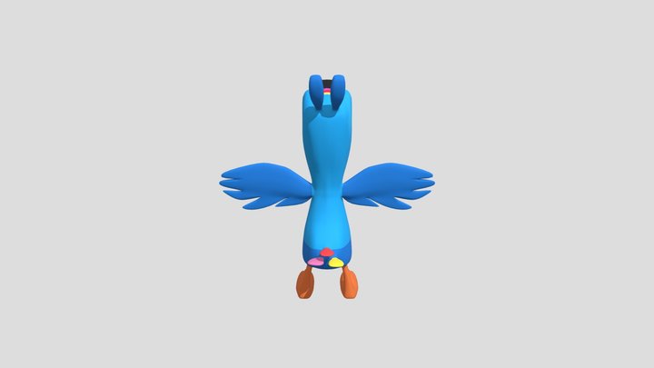 The toucan froot loops 3D Model
