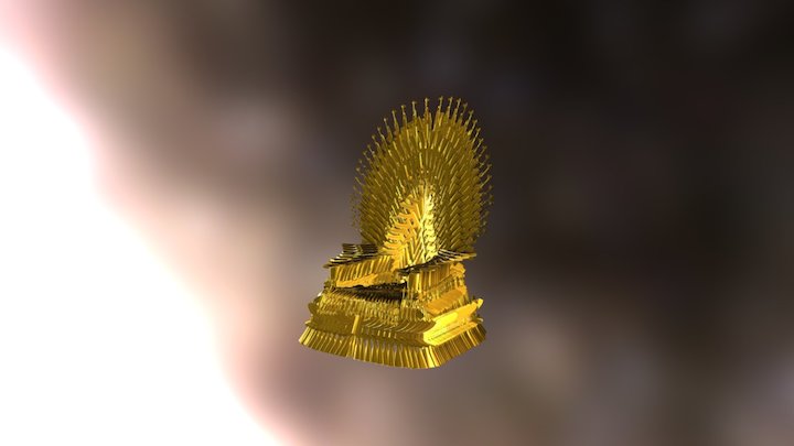Iron Throne 3D Model