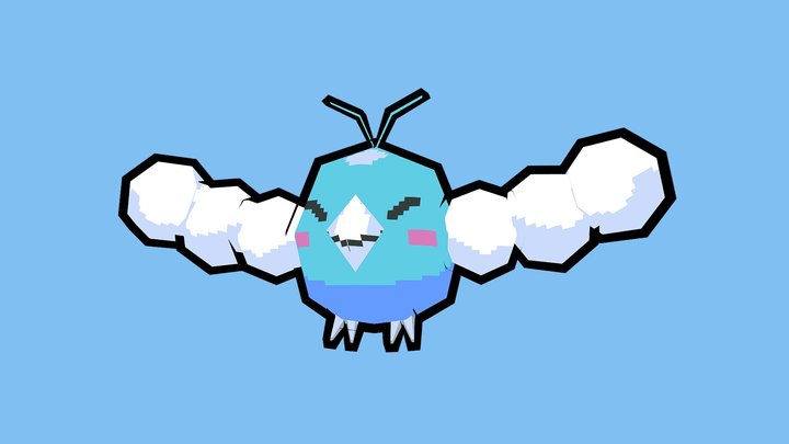 Swablu 3D Model