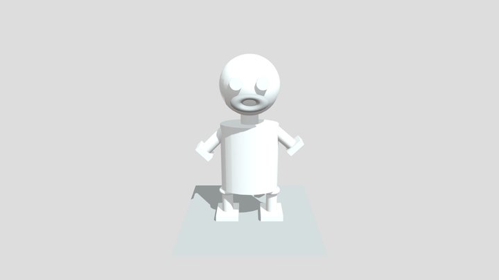Interactive Robot 3D Model