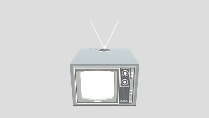 Old Style Crt Tv