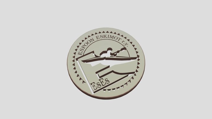 Espoon Eskimot Logo 3D Model