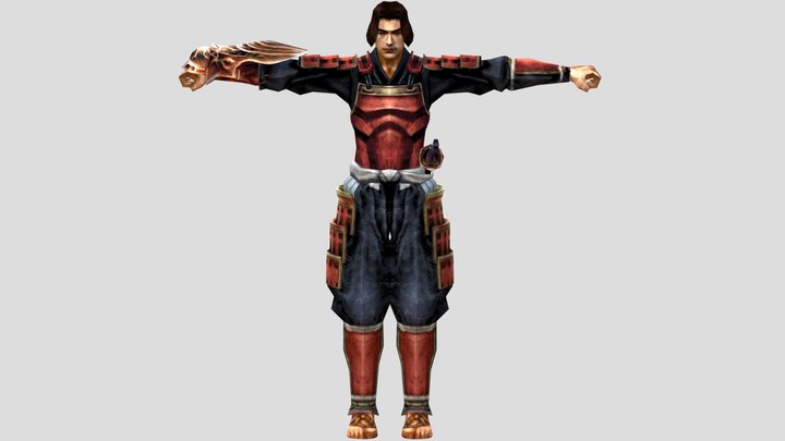 Past Samanosuke - Onimusha 3 – Modello 3D gratuito STL