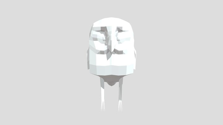Owl 001 3D Model