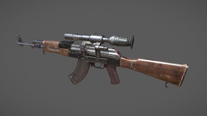 AKM 3D Model