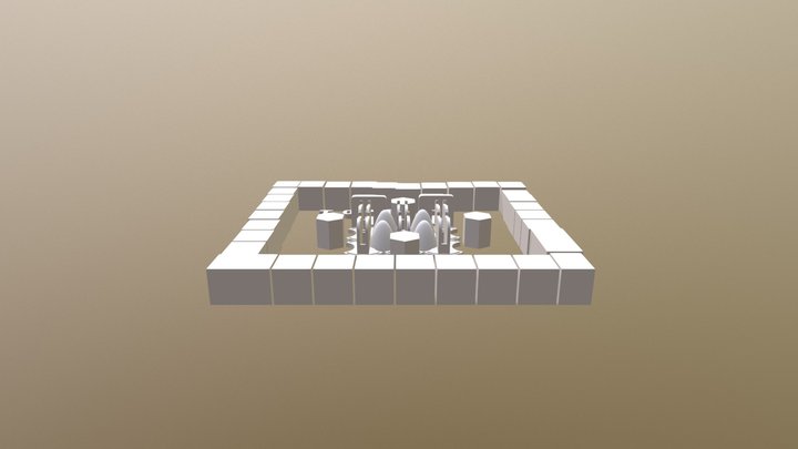 nuculearpowerplant by AMC 3D Model