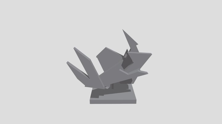 Astrid Rock 3D Model