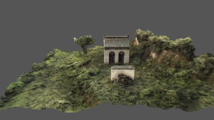 Shanxi Site 69 - Temple of River God, Pianguan 3D Model