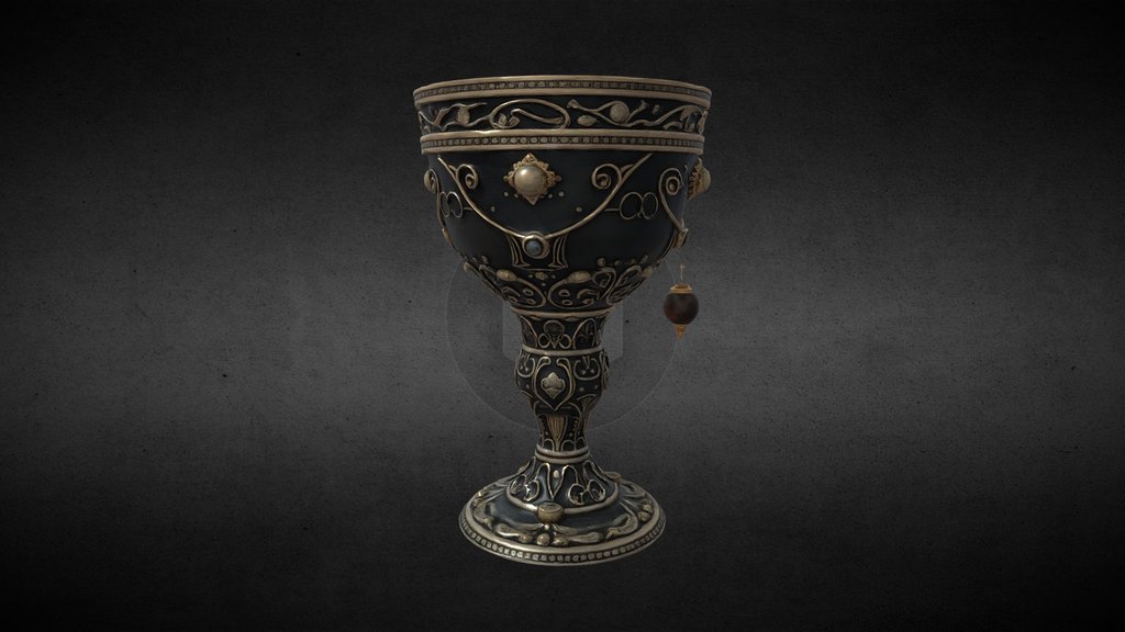 Ornate+goblet+3d+model (1)