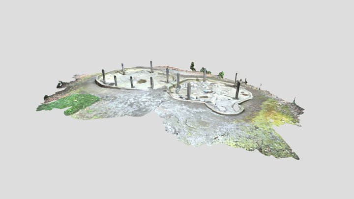 竪穴住居の模型 3D Model
