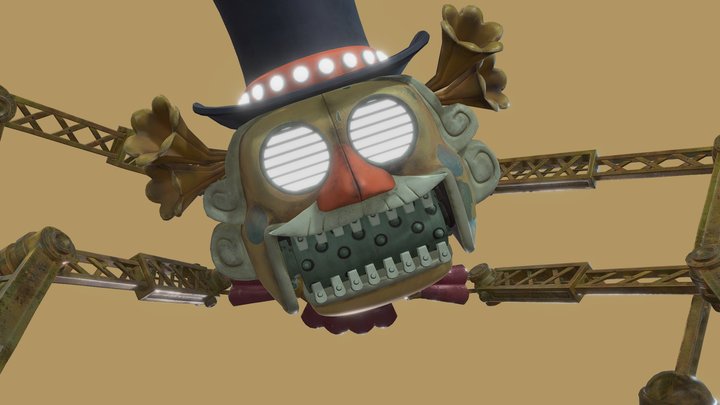Fnaf SOTM BigTop Chase Sequence – Free 3D Model STL