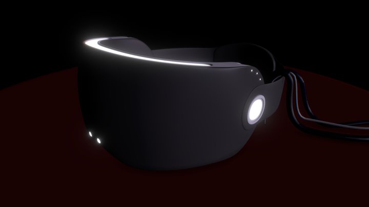 VR Glasses Model 3D Model