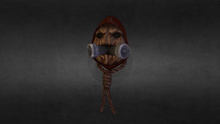 Scarecrow FanArt 3D Model