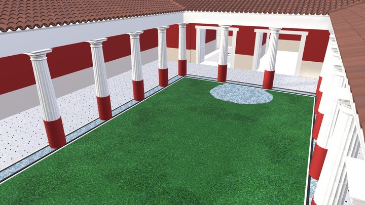 Villa romana - Cala Paduano - Mola di Bari 3D Model