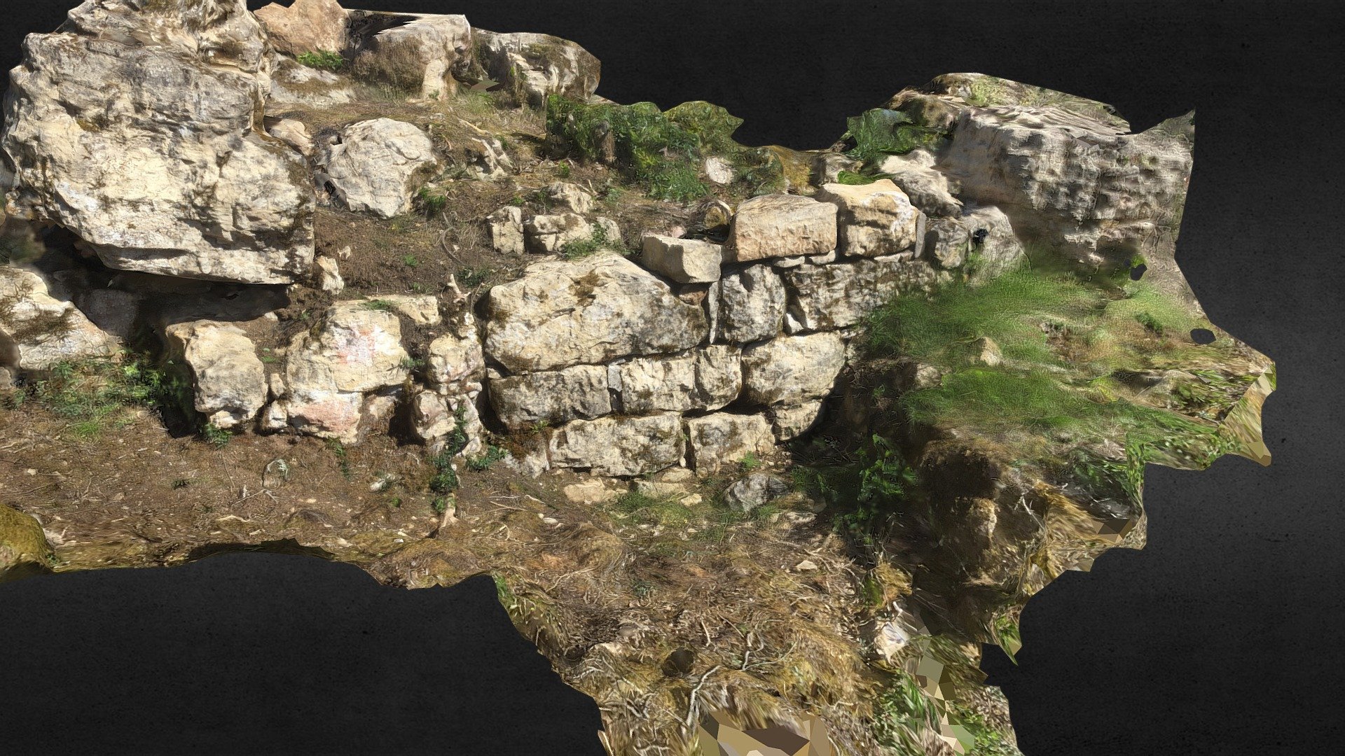 Mur1 Castelas Larzac
