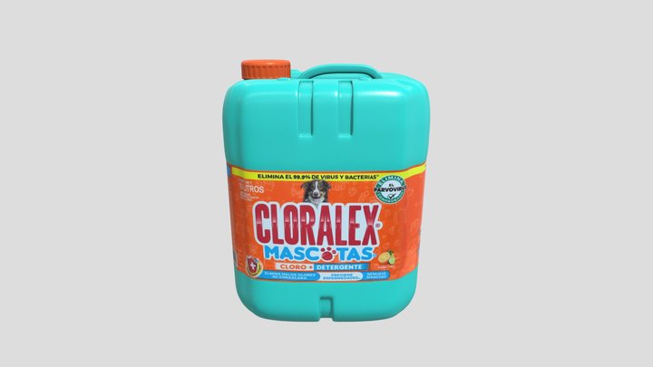 Cloralex Mascotas 3D Model