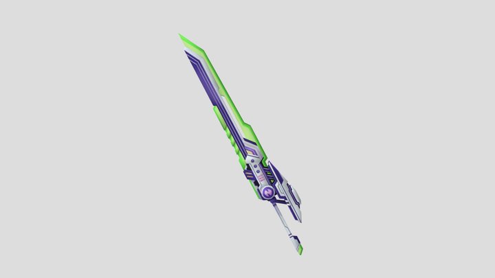 Nepgear's Beam Zapper 3D Model