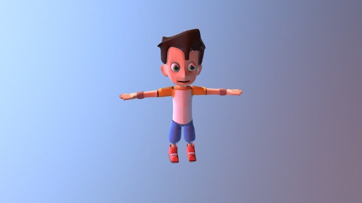 CHILD MODEL 3D Model