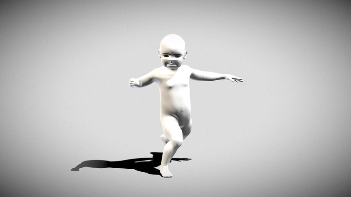 African Ghost 3D Model