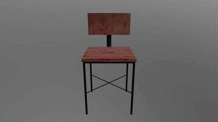 Izakaya Chair 3D Model