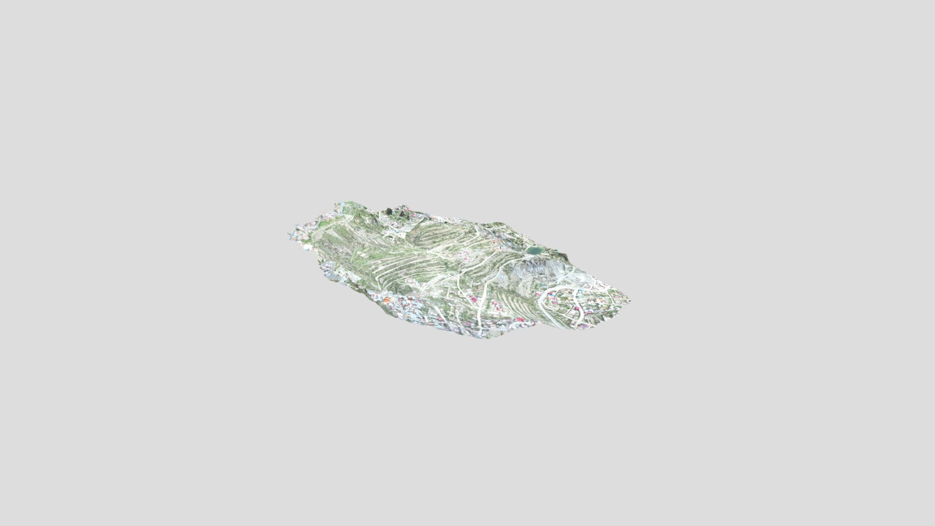 Cicatriz de deslizamiento Callapa - 3D model by Agua Sustentable ...