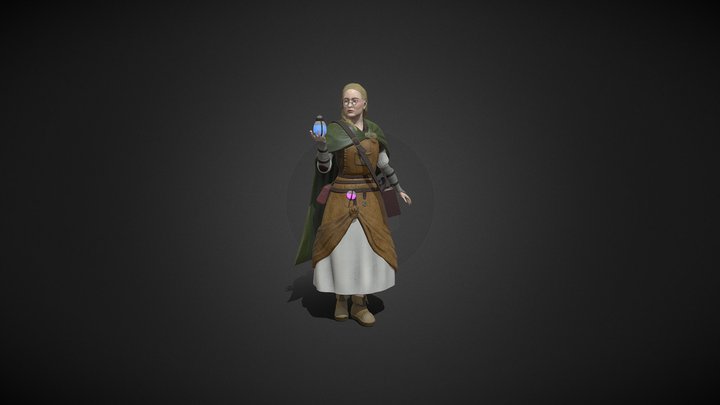 Alchemist 3D Model