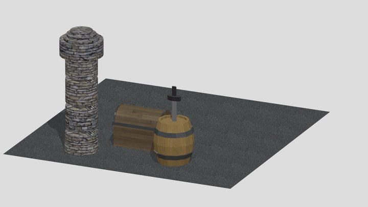 Props 3D Model