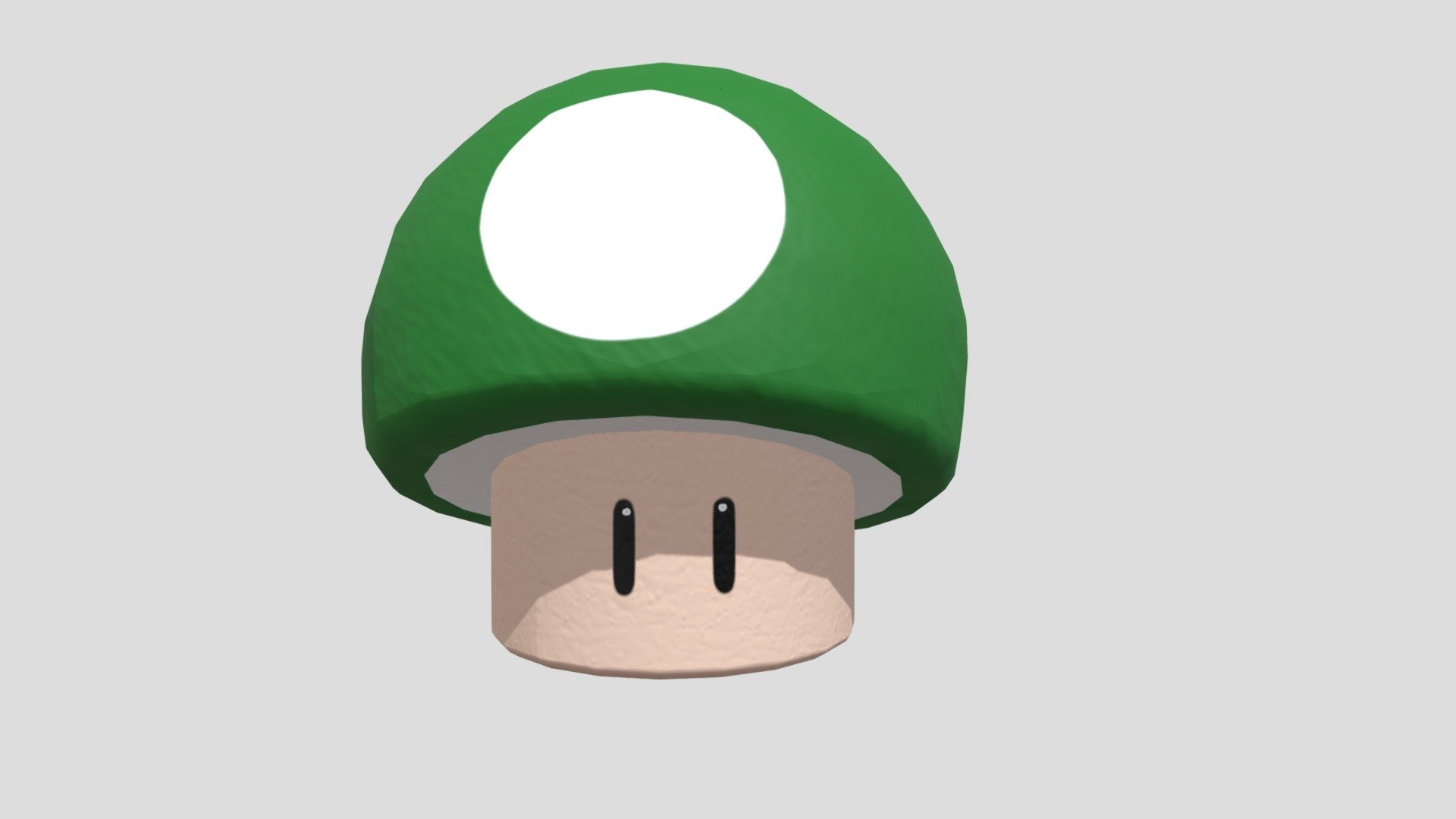 Green Mushroom - 3D model by marspink112 [7c5655a] - Sketchfab