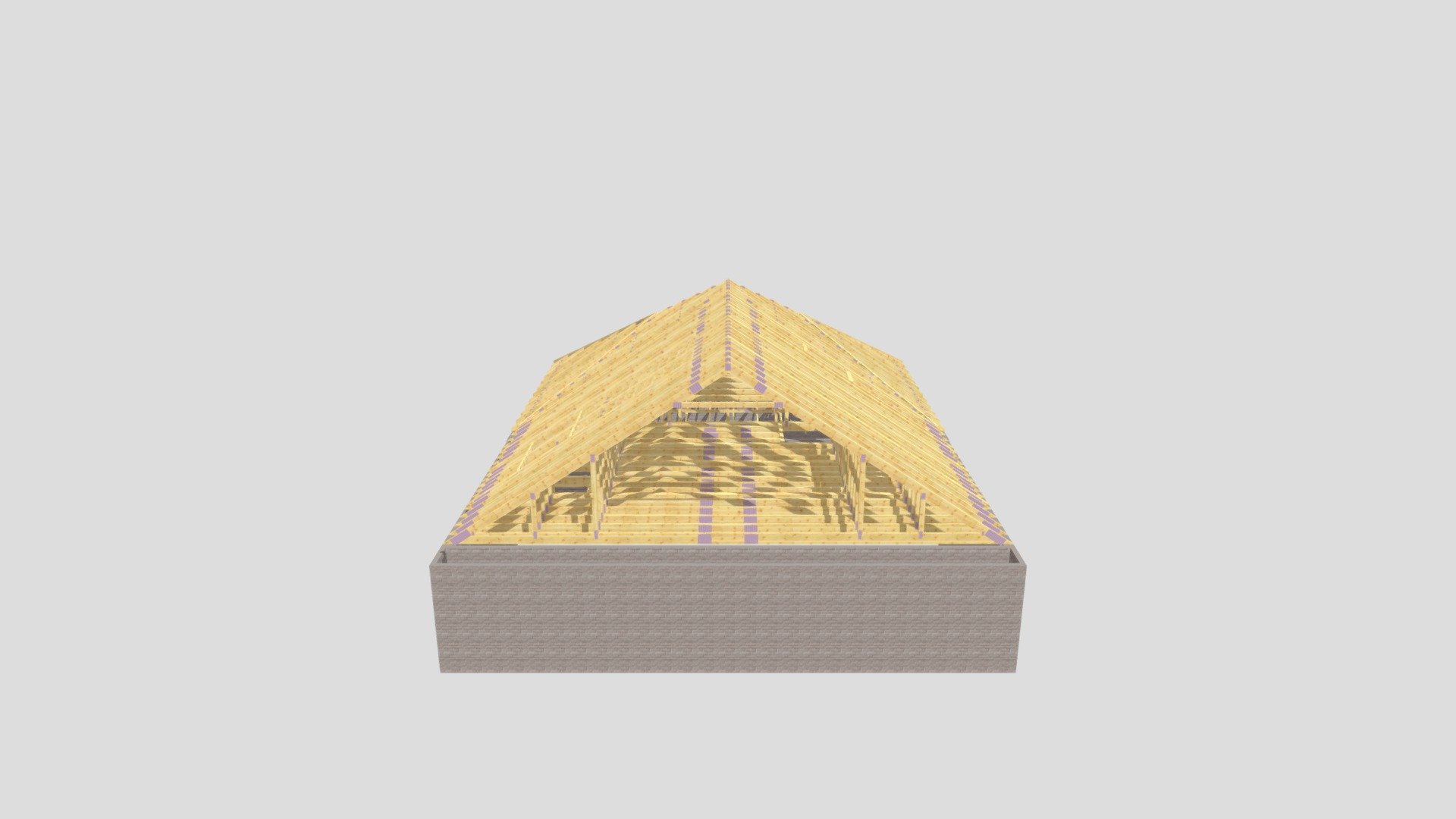 M Grennan Extension Roof With Existing Showing