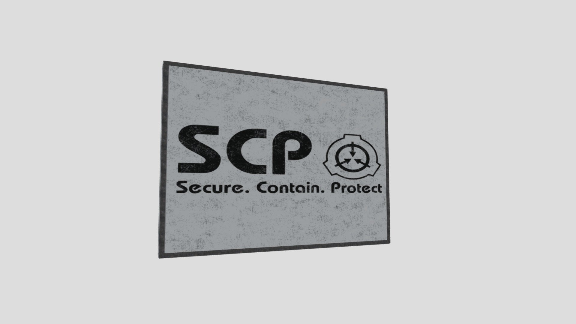 Scp 3d model